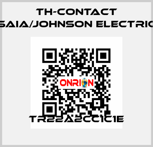 TR22A2CC1C1E TH-Contact (Saia/Johnson Electric)