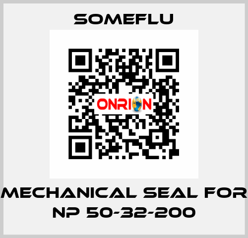 MECHANICAL SEAL for NP 50-32-200 SOMEFLU