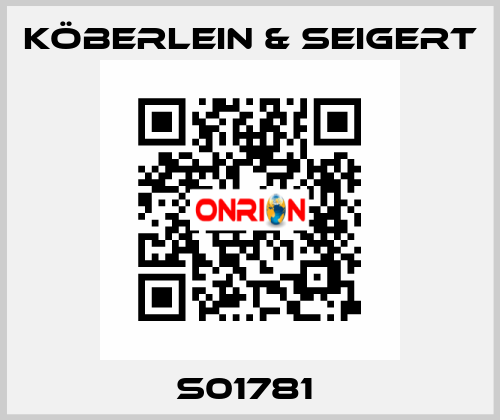 S01781  KÖBERLEIN & SEIGERT