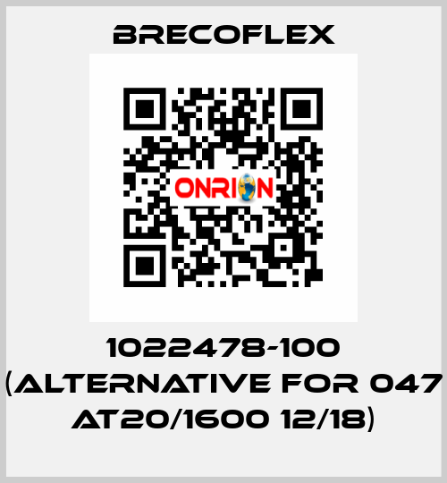 1022478-100 (alternative for 047 AT20/1600 12/18) Brecoflex