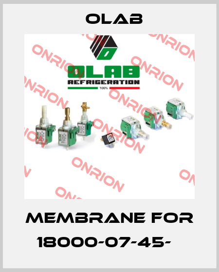 membrane for 18000-07-45-В Olab