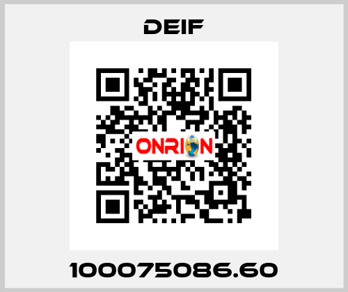 100075086.60 Deif