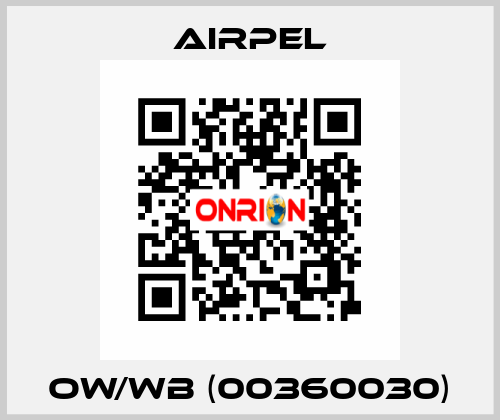 OW/WB (00360030) Airpel