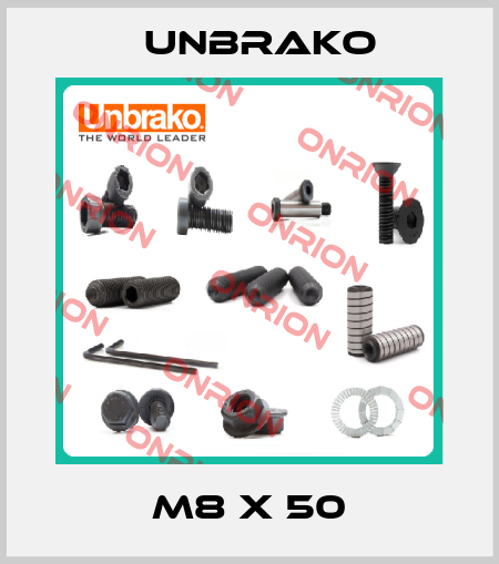 M8 x 50 Unbrako