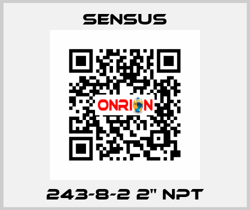 243-8-2 2" NPT Sensus