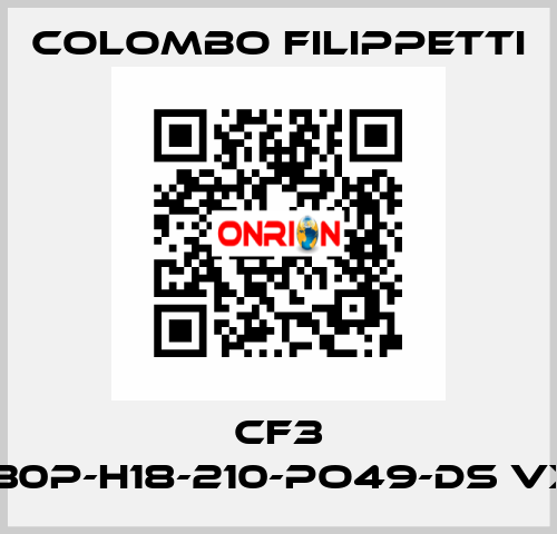  CF3 130P-H18-210-PO49-DS VX Colombo Filippetti