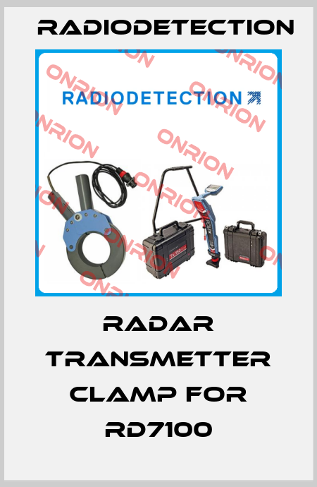 Radar Transmetter Clamp for RD7100 Radiodetection