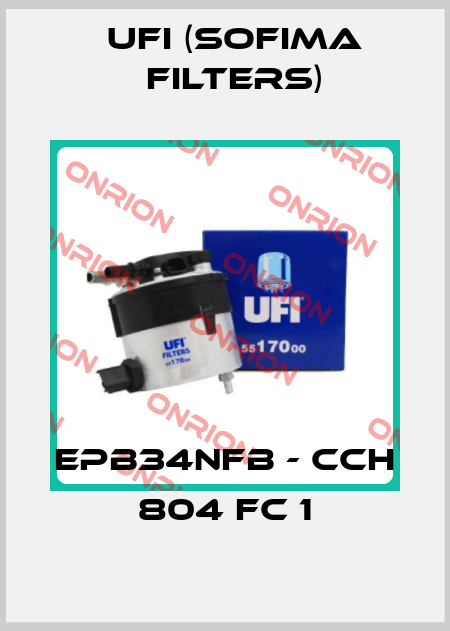 EPB34NFB - CCH 804 FC 1 Ufi (SOFIMA FILTERS)
