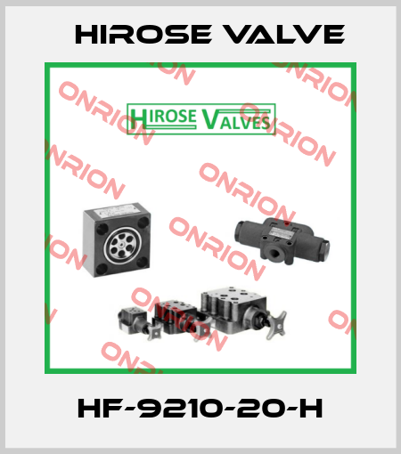 HF-9210-20-H Hirose Valve