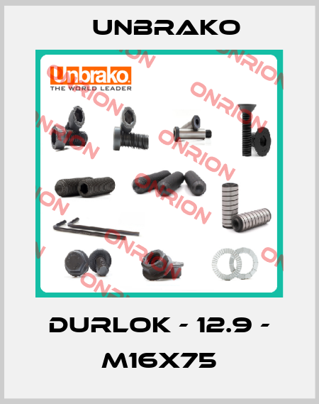 DURLOK - 12.9 - M16x75 Unbrako