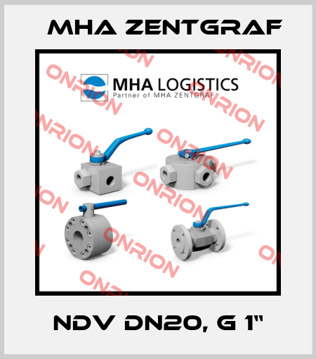 NDV DN20, G 1“ Mha Zentgraf
