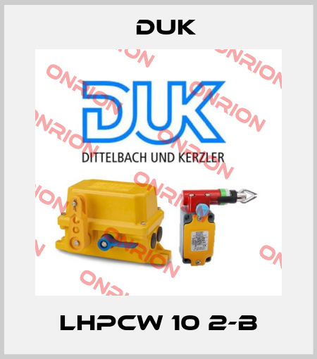 LHPCW 10 2-B DUK