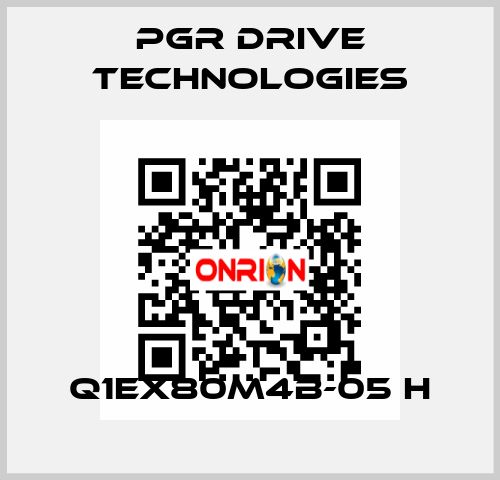 Q1EX80M4B-05 H PGR Drive Technologies