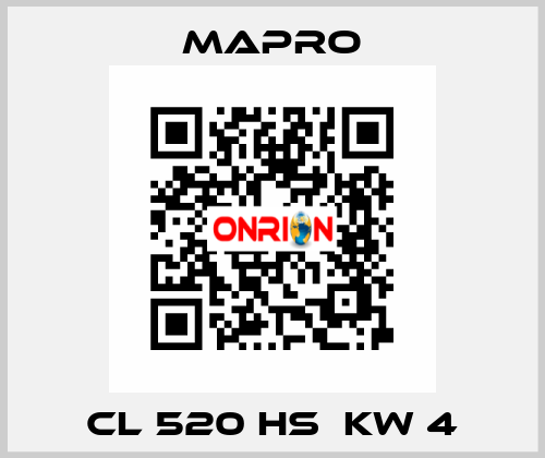 CL 520 HS  kW 4 Mapro