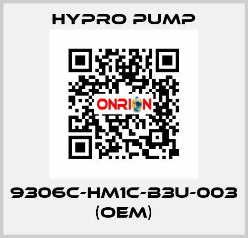 9306C-HM1C-B3U-003 (OEM) Hypro Pump