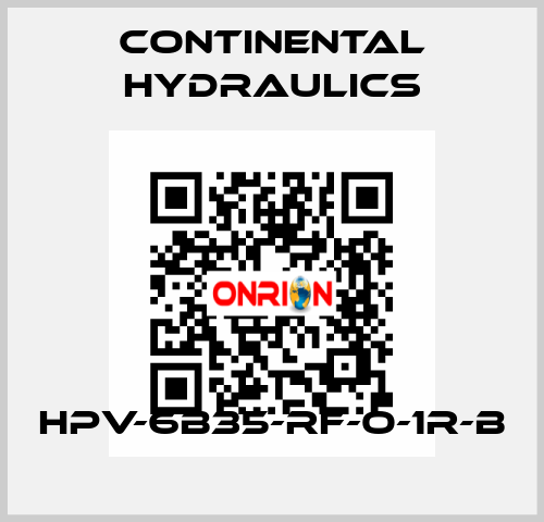 HPV-6B35-RF-O-1R-B Continental Hydraulics