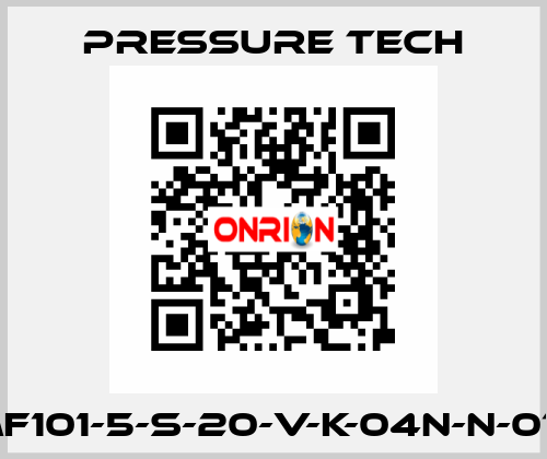 MF101-5-S-20-V-K-04N-N-015 Pressure Tech