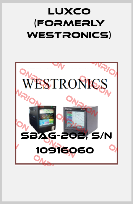 SBAG-202, S/N 10916060  Luxco (formerly Westronics)