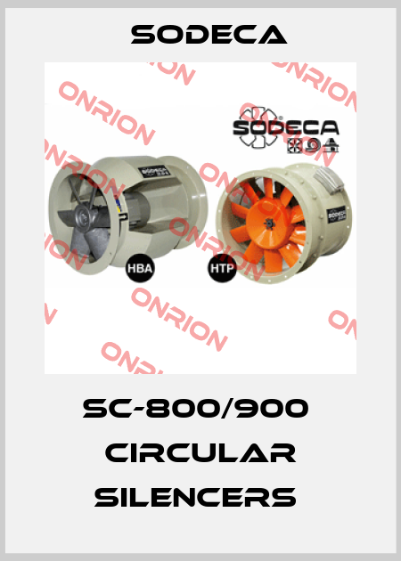SC-800/900  CIRCULAR SILENCERS  Sodeca