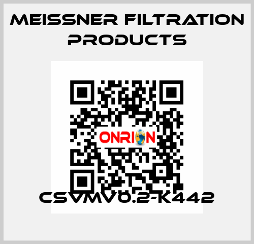 CSVMV0.2-K442 Meissner Filtration Products