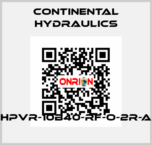 HPVR-10B40-RF-O-2R-A Continental Hydraulics