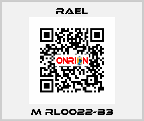 M RL0022-B3 RAEL