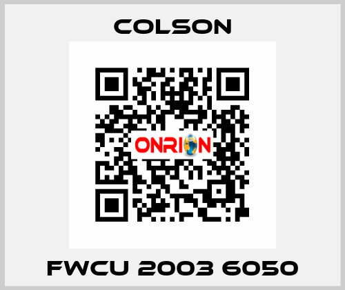 FWCU 2003 6050 Colson