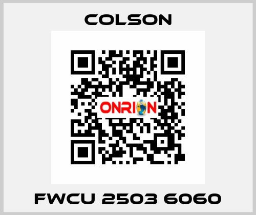 FWCU 2503 6060 Colson