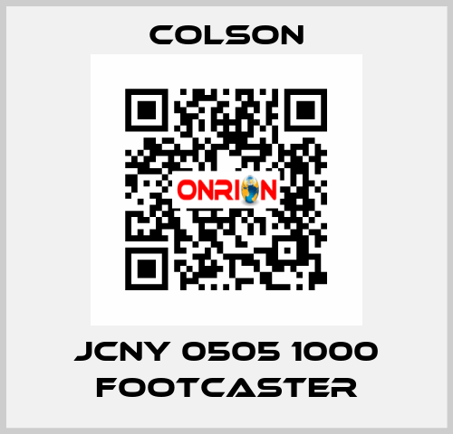 JCNY 0505 1000 FOOTCASTER Colson