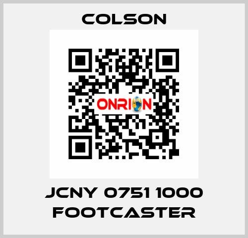 JCNY 0751 1000 FOOTCASTER Colson