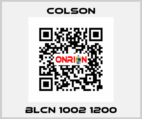 BLCN 1002 1200 Colson