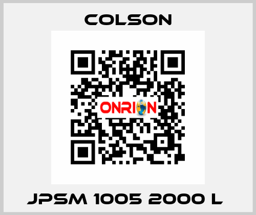 JPSM 1005 2000 L  Colson