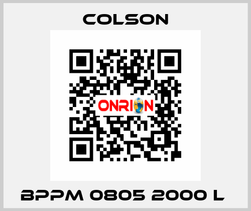 BPPM 0805 2000 L  Colson