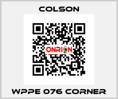 WPPE 076 CORNER Colson