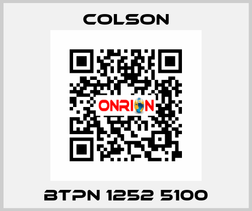 BTPN 1252 5100 Colson