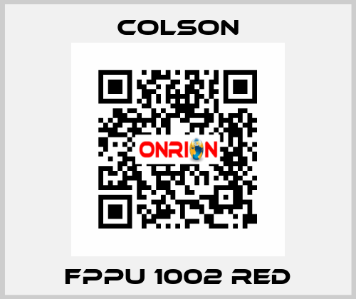 FPPU 1002 RED Colson