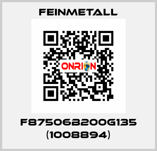 F87506B200G135 (1008894) FEINMETALL