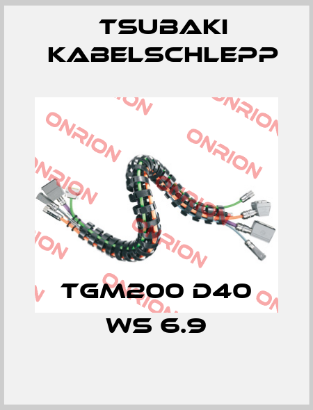 TGM200 D40 WS 6.9 Tsubaki Kabelschlepp
