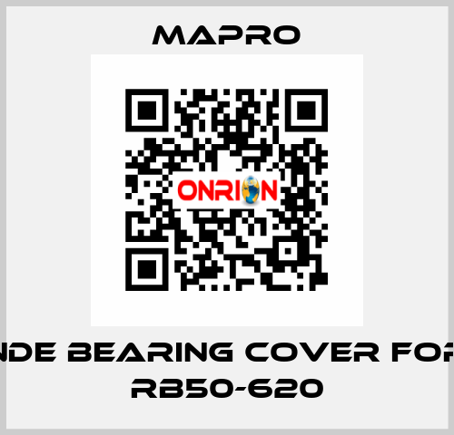 NDE bearing cover for RB50-620 Mapro