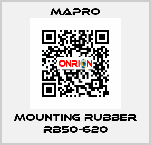 Mounting rubber RB50-620 Mapro