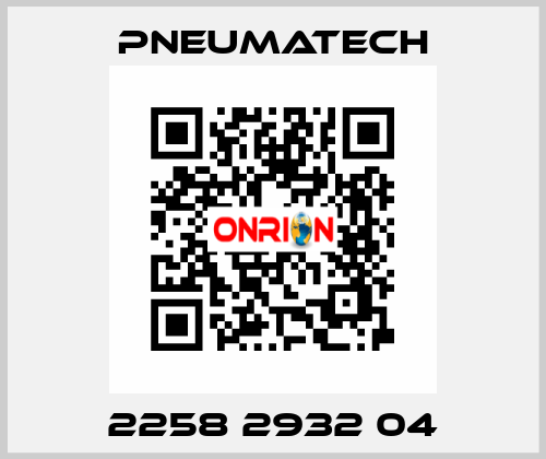 2258 2932 04 Pneumatech