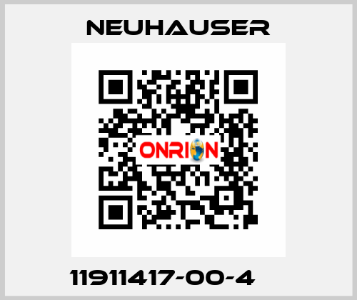 11911417-00-4     Neuhauser