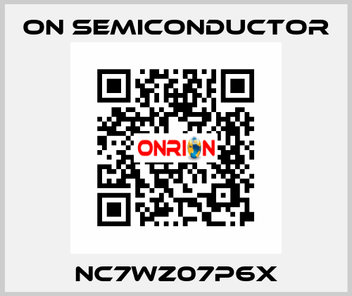 NC7WZ07P6X On Semiconductor