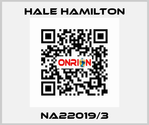 NA22019/3 HALE HAMILTON