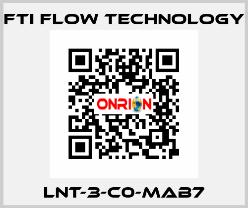 LNT-3-C0-MAB7 Fti Flow Technology