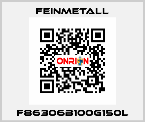 F86306B100G150L FEINMETALL