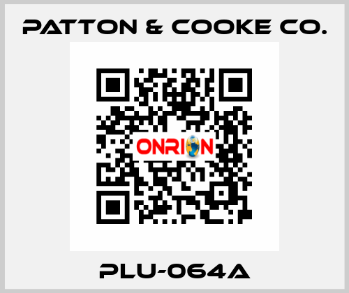 PLU-064A Patton & Cooke Co.