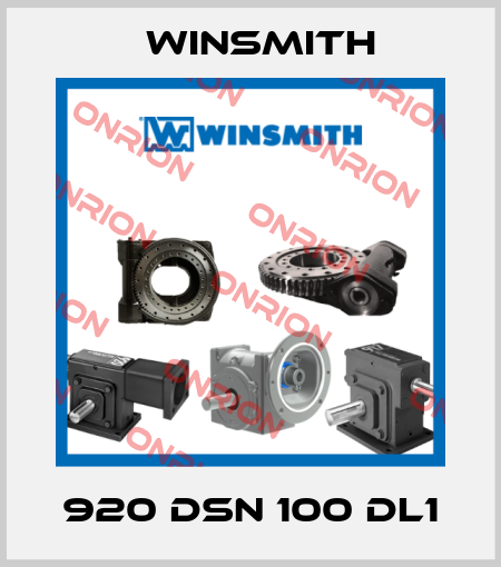 920 DSN 100 DL1 Winsmith