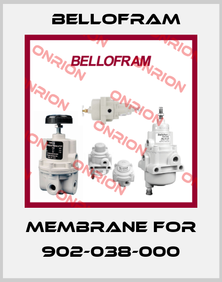 Membrane for 902-038-000 Bellofram