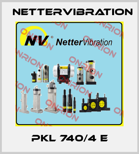 PKL 740/4 E NetterVibration